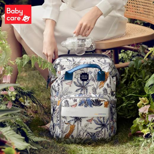 【积分商城】babycare妈咪包多功能大容量外出轻便双肩包母婴背包 商品图5