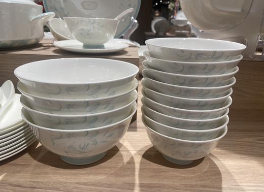 百合花釉中彩10人用50头中餐具 商品图3