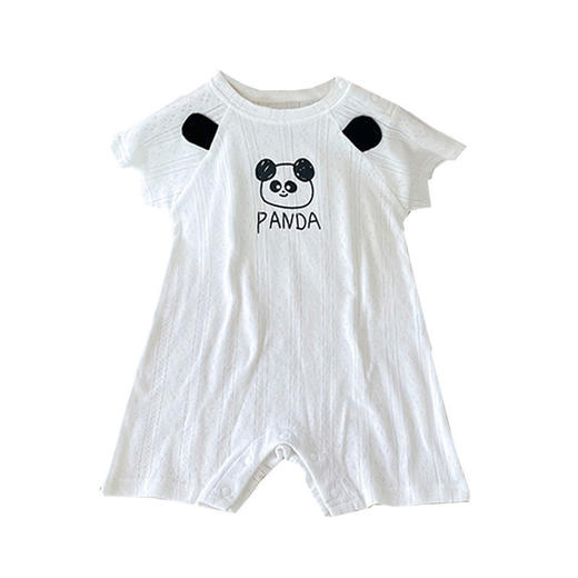 【男女宝宝透气镂空网眼棉爬服】婴幼儿夏季连体衣新款空调家居服哈衣 商品图4