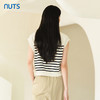 NUTS2023秋季新款时尚休闲气质百搭条纹毛织针织背搭女4380541A1 商品缩略图4
