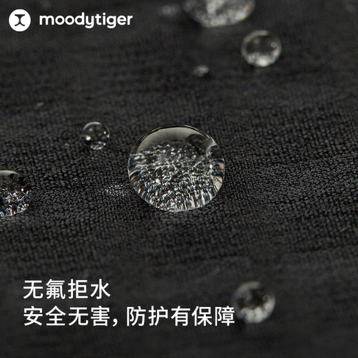 【24年秋新】moodytiger24秋新中性加绒拒水防风保暖户外运动外套43110404 商品图4