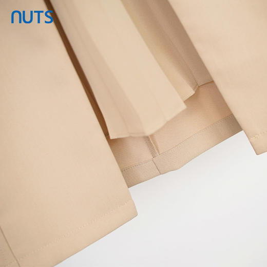 NUTS商场同款高腰附腰带侧开叉包臀半身裙131063034 商品图4