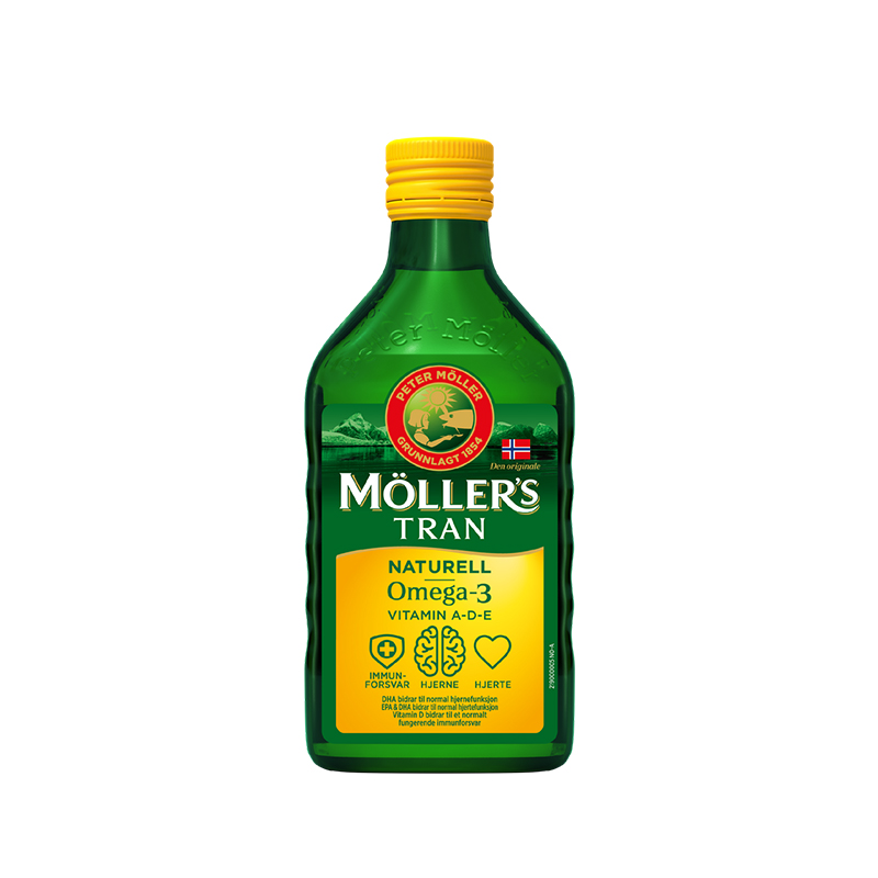 Mollers沐乐思液体鳕鱼肝油（原味、挪威原装进口、深海鳕鱼、250ml/瓶）-店铺展示
