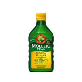 Mollers沐乐思液体鳕鱼肝油（原味、挪威原装进口、深海鳕鱼、250ml/瓶）-店铺展示