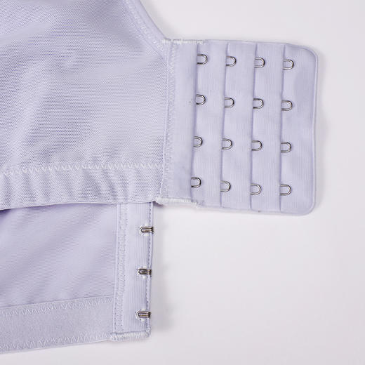 都市丽人内衣完美包容常规文胸锁边蕾丝超薄文胸3/4杯四排扣软钢圈YBT3S7 商品图8