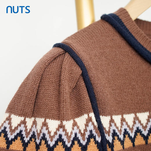 NUTS商场同款针织年秋冬宽松内搭毛衣131052141 商品图3