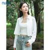 NUTS秋季新品女装翻领长袖短上衣气质百搭衬衫女4310101A1 商品缩略图0