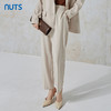NUTS春秋季新款时尚通勤风直筒阔腿裤女休闲西装裤231073010B 商品缩略图2
