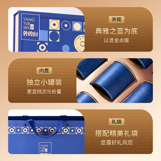 雷允上 养悦心 黑枸杞360g（20g*18罐 ）礼盒装 颗粒饱满 果味清香 心意之选 48小时发货 商品图2