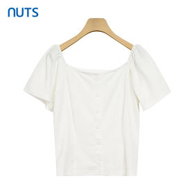 NUTS女装夏季新款纯色简约百搭长袖衬衫429021369