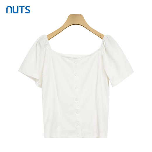 NUTS女装夏季新款纯色简约百搭长袖衬衫429021369 商品图0