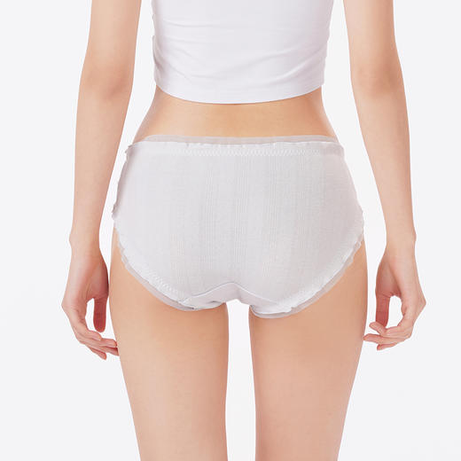 都市丽人内裤舒肤棉三角裤棉提花女士内裤LKT3F3 商品图3