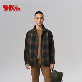 北极狐 男士格子衬衫外套 2024秋冬新款加厚保暖长袖衬衣12600226