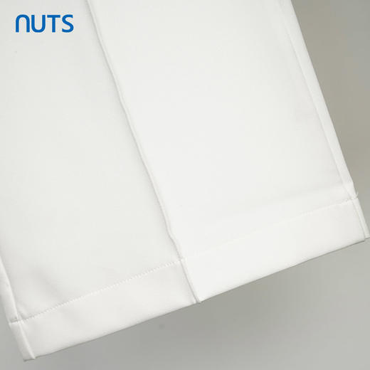 NUTS商场同款休闲裤白色高腰直筒西装裤女131073039B 商品图4