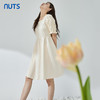 NUTS法式小飞袖连衣裙女夏温柔风收腰显瘦中长款429101371 商品缩略图2