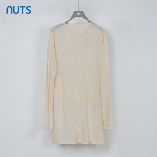 NUTS秋季新款气质百搭纯色慵懒风套头衫女331053357 商品图0