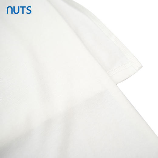 NUTS夏季新款时尚气质简约版白色短袖T恤女327011063 商品图4