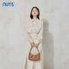 NUTS春秋季新款通勤风气质修身收腰显瘦长袖衬衫连衣裙女231103027B 商品缩略图0