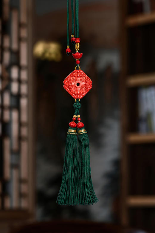 朱砂四方兽挂饰 商品图0