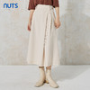 NUTS秋季新款气质通勤时尚纯色设计感半身长裙女231063004B 商品缩略图4