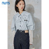 NUTS秋季新款气质通勤风时尚宽松显瘦长袖衬衫女231013083B 商品缩略图0