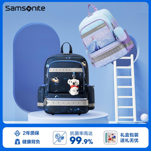 新秀丽迪士尼联名冰雪奇缘儿童护脊书包TU7*010 商品图2