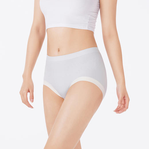 都市丽人内裤宽版包覆平角裤裸氨女士内裤LKT2B8 商品图2