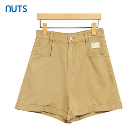 NUTS夏季新款复古高腰水洗牛仔裤女显瘦休闲宽松221111349