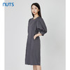 NUTS秋季新款时尚气质休闲风宽松显瘦中袖连衣裙女231102188B 商品缩略图4