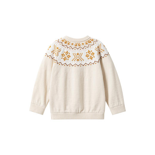 【商场同款】英氏儿童毛衣秋冬女童长袖羊毛衫百搭针织衫上衣新款 商品图4