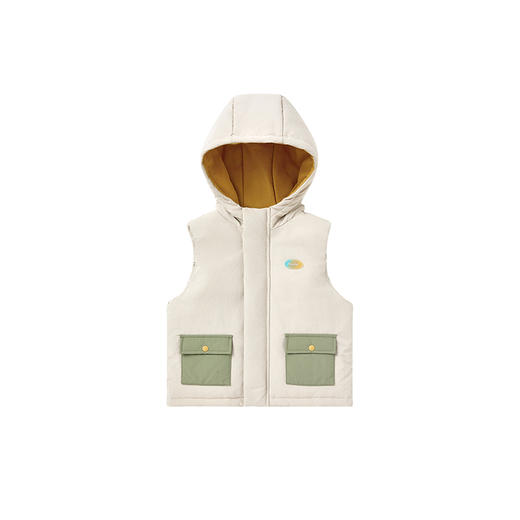 【商场同款】英氏童装羽绒服马甲冬季中大童保暖男童外套2024新款 商品图4