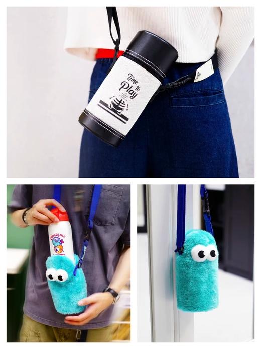 TISOU爱婴小铺TIGER虎牌儿童MBR双盖保温吸管杯学生便捷水壶600ml 商品图3