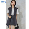 NUTS秋季新款气质通勤风时尚百搭外穿修身显瘦马夹女231032048B 商品缩略图2