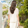 NUTS显瘦时尚女装新中式夏季新款衬衫女士百搭上衣423011121 商品缩略图4