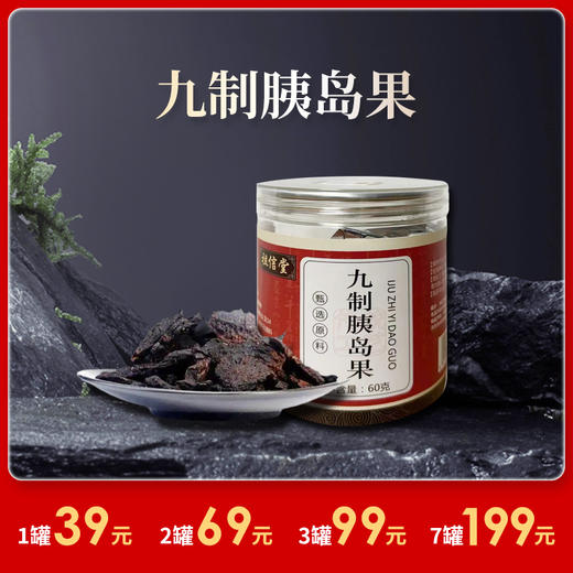 [精选]九制胰岛果 天然草本植物方便易食 60g/罐 商品图0