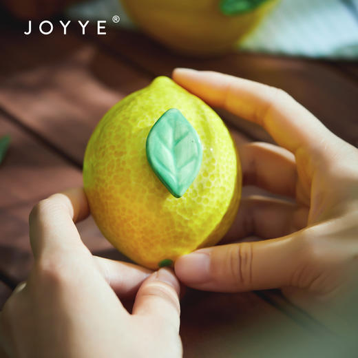 JOYYE喜乐安柠-手绘陶瓷快客杯一壶二杯高颜值户外露营便携旅行茶具小套装 商品图10