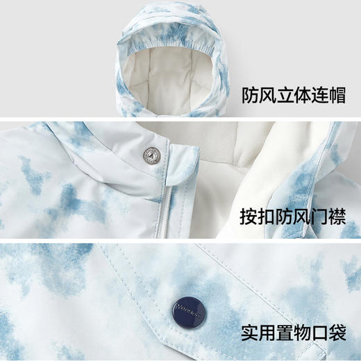 【商场同款】英氏儿童鹅绒羽绒服三防冬季户外保暖男童羽绒外套超韧绒 商品图3