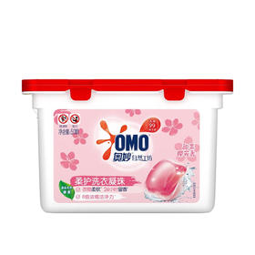奥妙自然工坊洗衣凝珠50颗（樱花甜香）400g