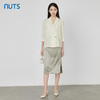 NUTS秋季新款气质通勤风100%桑蚕丝西装外套女231048113B 商品缩略图1