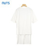 NUTS夏季新款时尚气质简约版白色短袖T恤女327011063 商品缩略图1