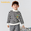 巴拉巴拉男童女童卫衣加绒高领打底上衣秋冬装新款假两件内搭★ 商品缩略图2