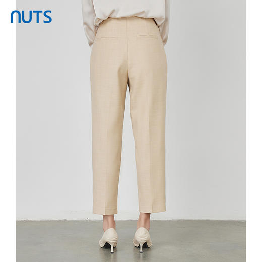 NUTS秋季新款气质通勤风a字版型休闲长裤女231073040B 商品图4