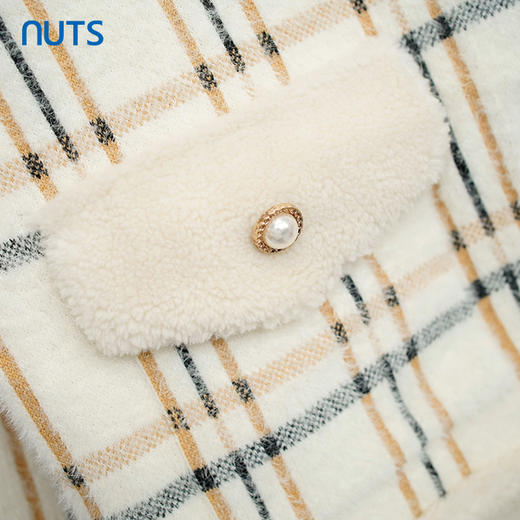 NUTS商场同款小香风毛呢外套气质短款上衣141053128 商品图4