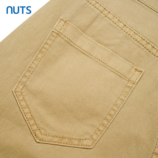 NUTS夏季新款复古高腰水洗牛仔裤女显瘦休闲宽松221111349 商品图4