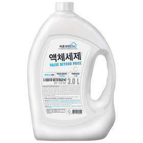 【ZY25】無瑾花深层洁净洗衣液小苏打酵素洁净  低泡易漂洗 3L