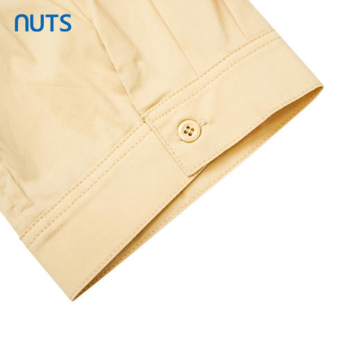 NUTS衬衫式连衣裙女士夏季显瘦短袖气质休闲裙子221101314 商品图3