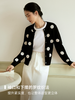 小个子必入经典波点提花羊毛开衫FCE3WSC033 商品缩略图2