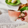JOYYE花开映喜-釉下彩浮雕花高颜值创意杯子女下午茶杯碟套装陶瓷带勺礼盒 商品缩略图6