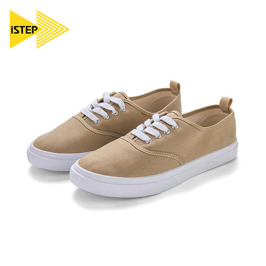 【2026新春专享】iSTEP高帮帆布鞋爆款百搭情侣鞋小白鞋（瑕疵品不退不换） 商品图3