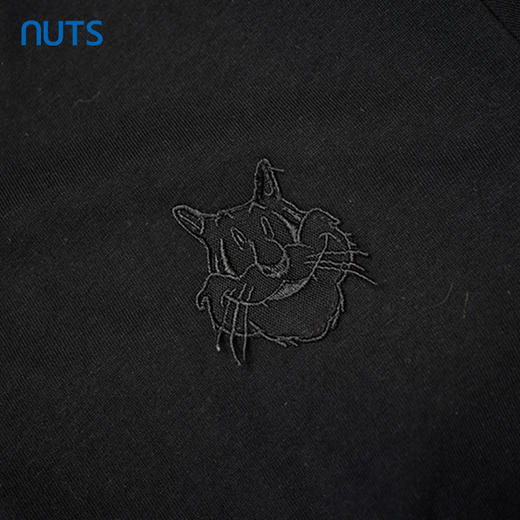 NUTS不对称高腰显瘦韩系休闲圆领夏季短袖连衣裙429102323 商品图3